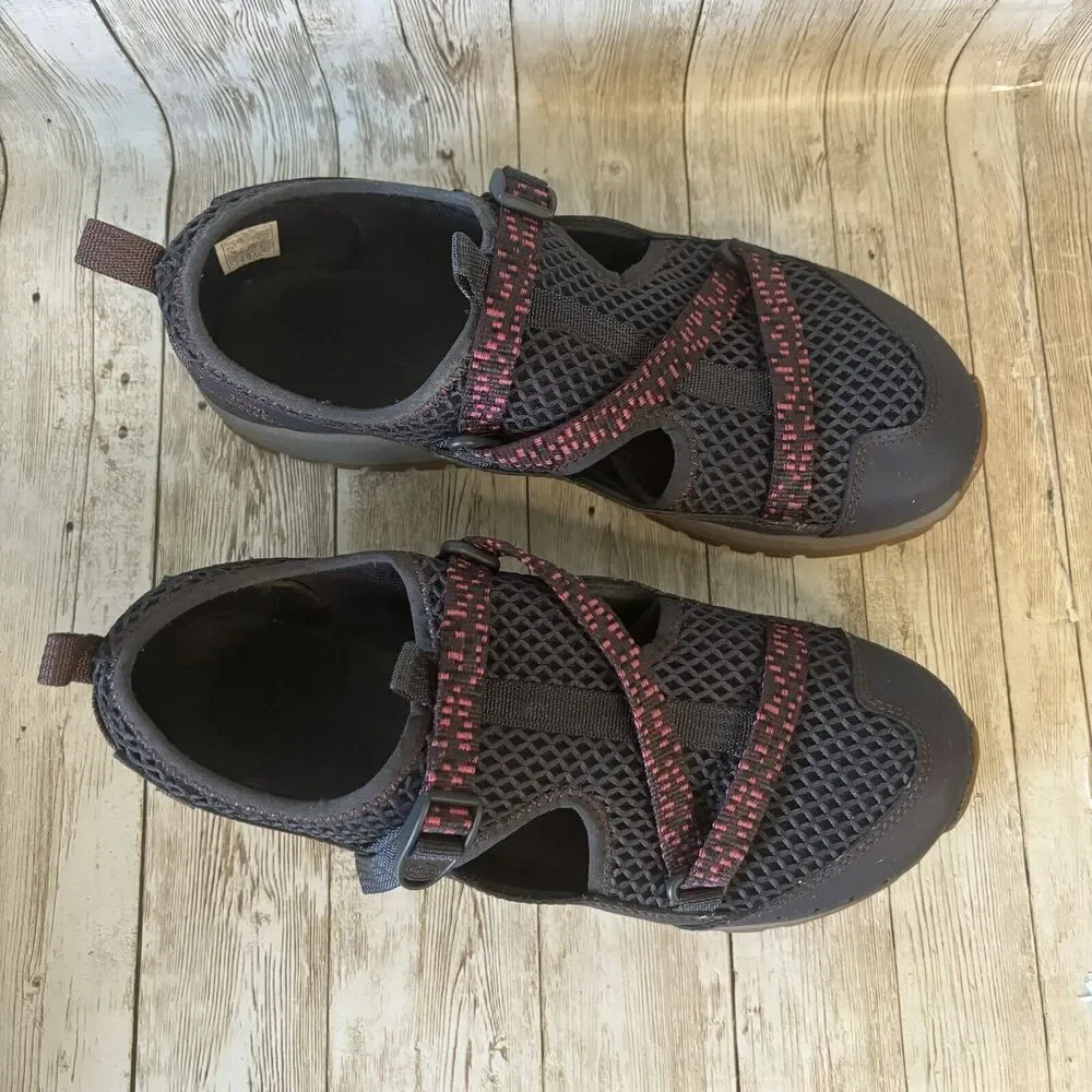 Chaco Odyssey Hiking‎ Water Shoes Kids Junior Girls Adjustable Strap Mesh Size 6